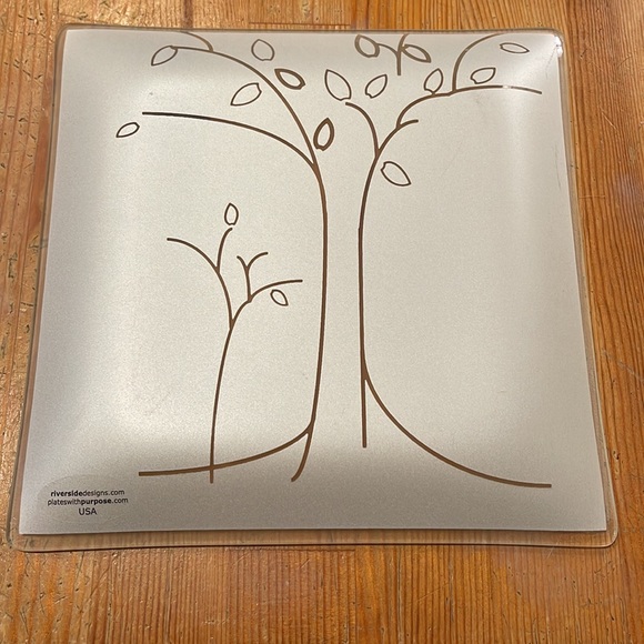 Trees Plate - Picture 3 of 3